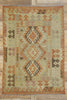 3 x 5 Vintage Afghan Kilim Rug 80140