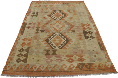 3 x 5 Vintage Afghan Kilim Rug 80140