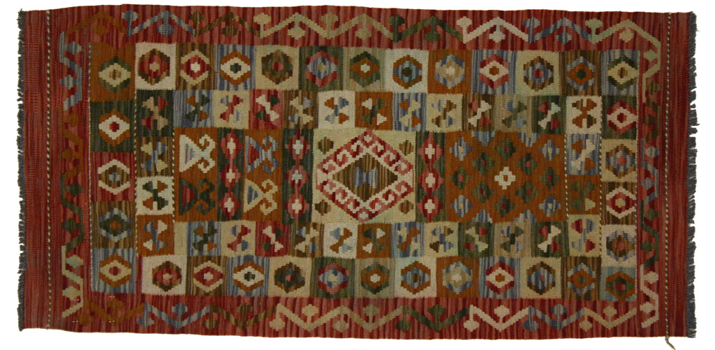 2 x 4 Vintage Kilim Rug 80141