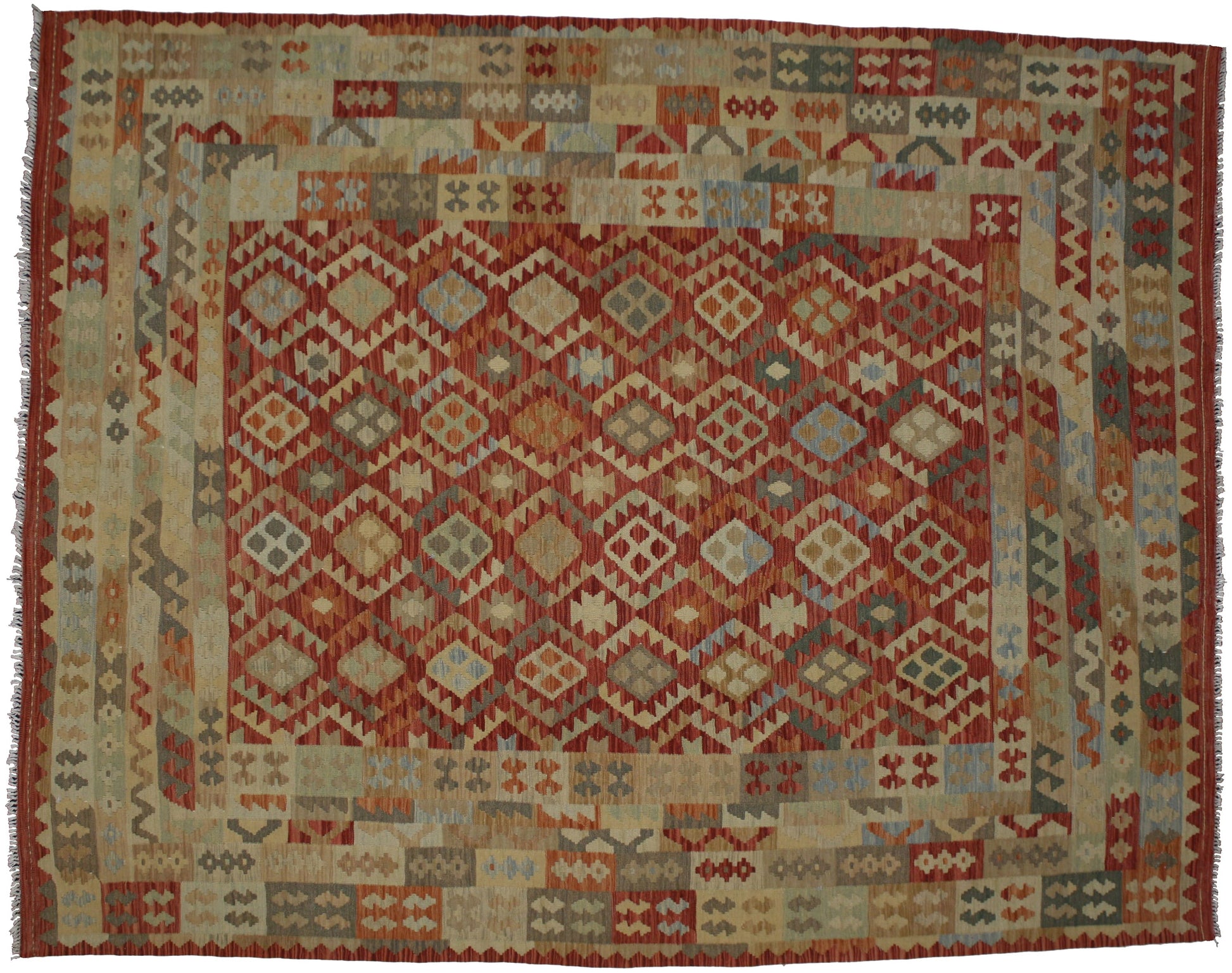 8 x 10 Vintage Kilim Rug 80145