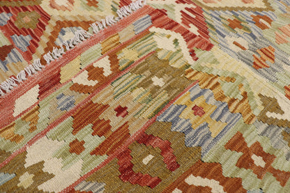 6 x 8 Vintage Afghan Kilim Rug 80157