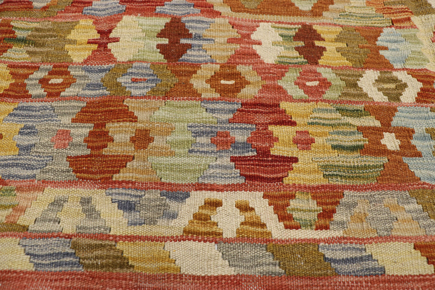 6 x 8 Vintage Afghan Kilim Rug 80157