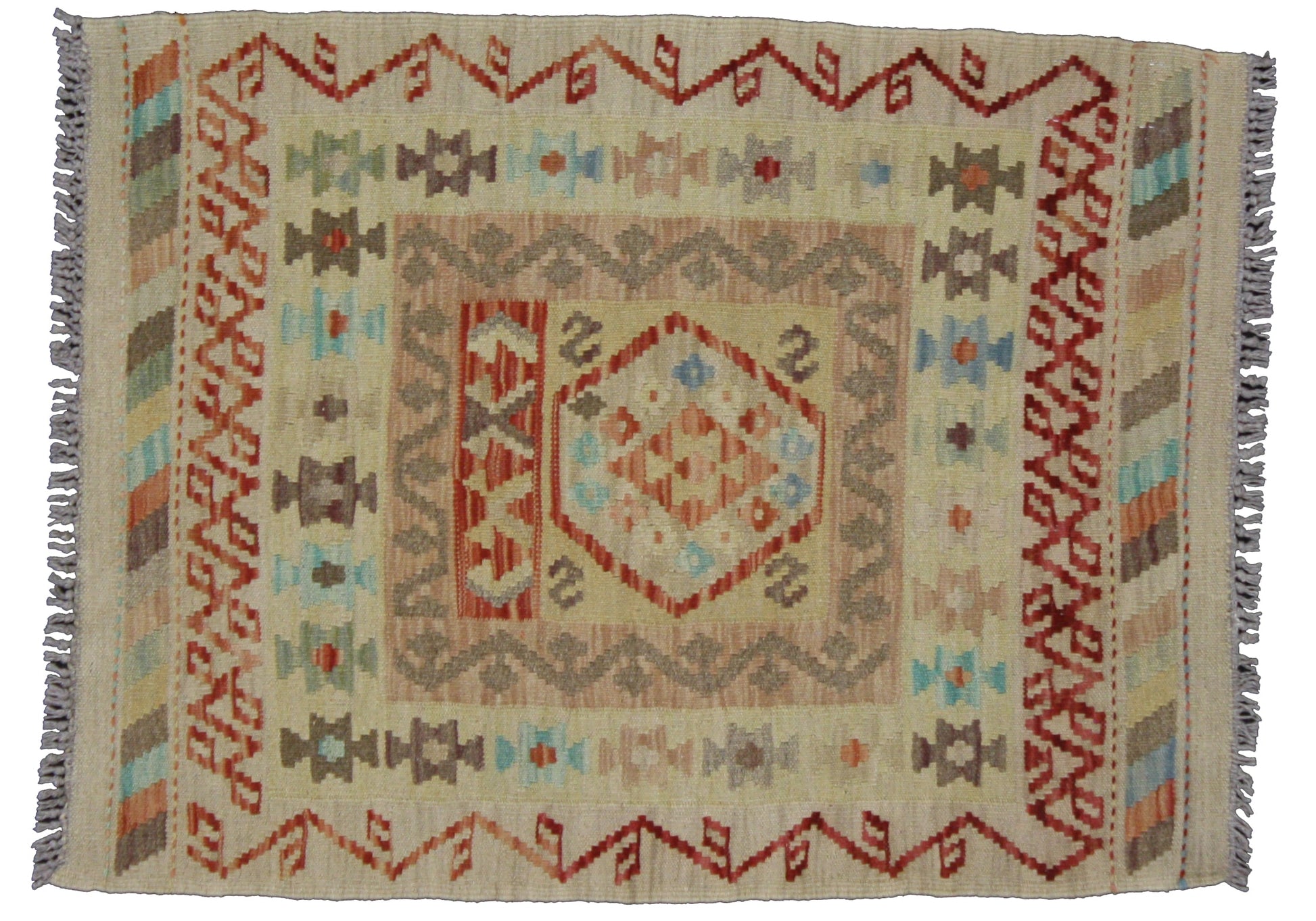 2 x 3 Vintage Kilim Rug 80158