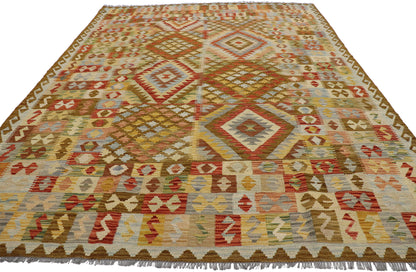 6 x 8 Vintage Afghan Kilim Rug 80165