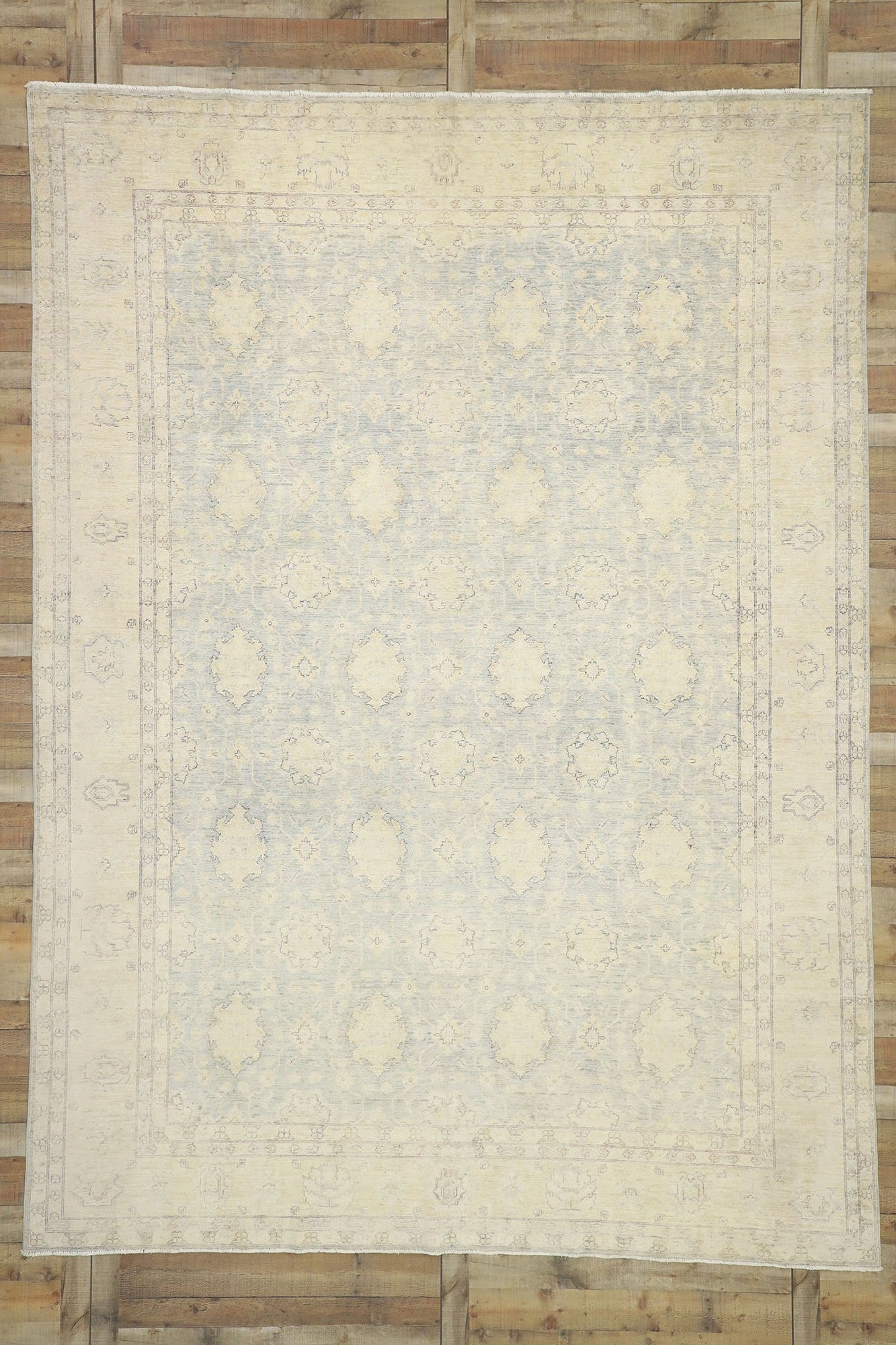 10 x 13 Transitional Khotan Design Rug 80180