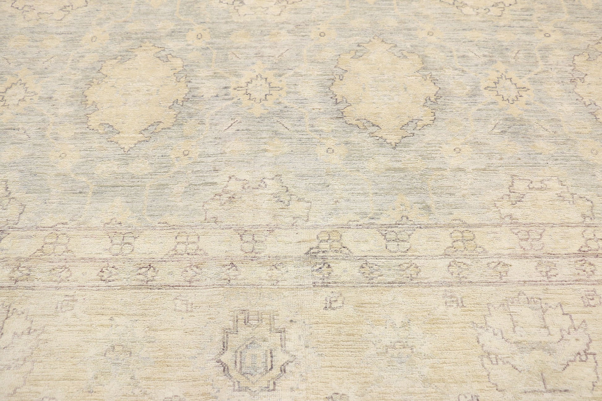 10 x 13 Transitional Khotan Design Rug 80180