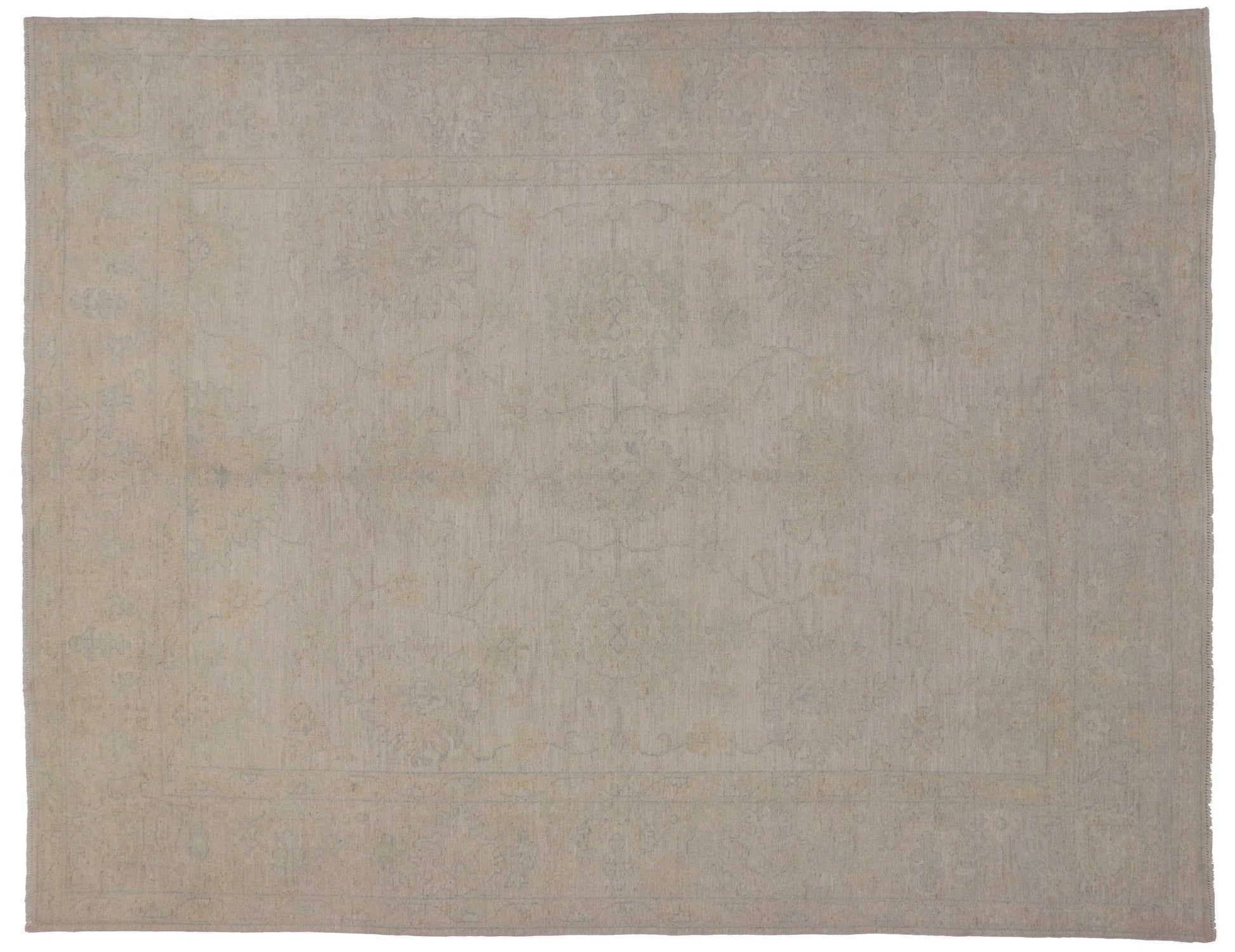 9 x 11 Modern Oushak Style Rug 80182
