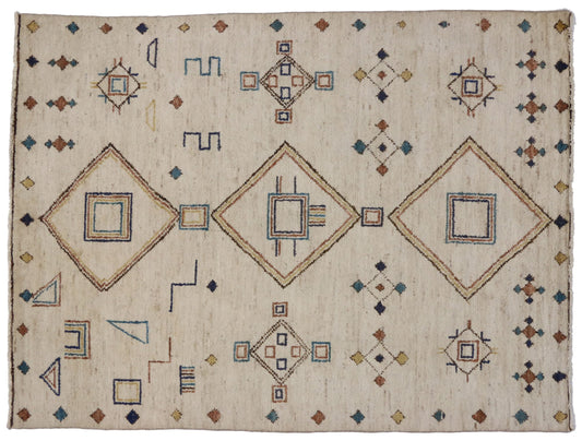 9 x 12 Contemporary Moroccan Rug 80201