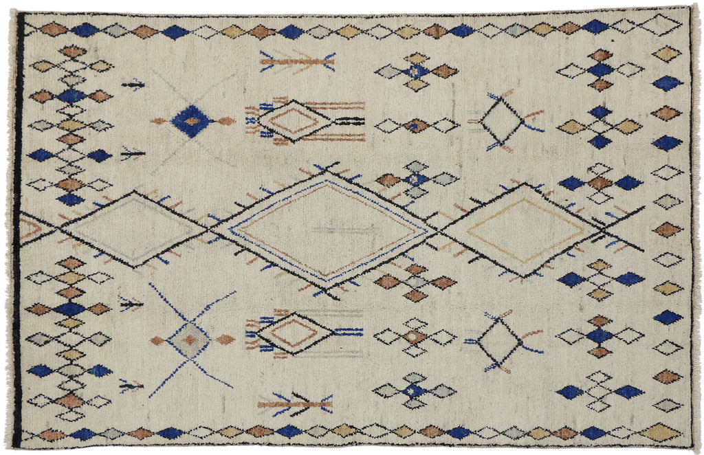 6 x 10 Contemporary Moroccan Rug 80204