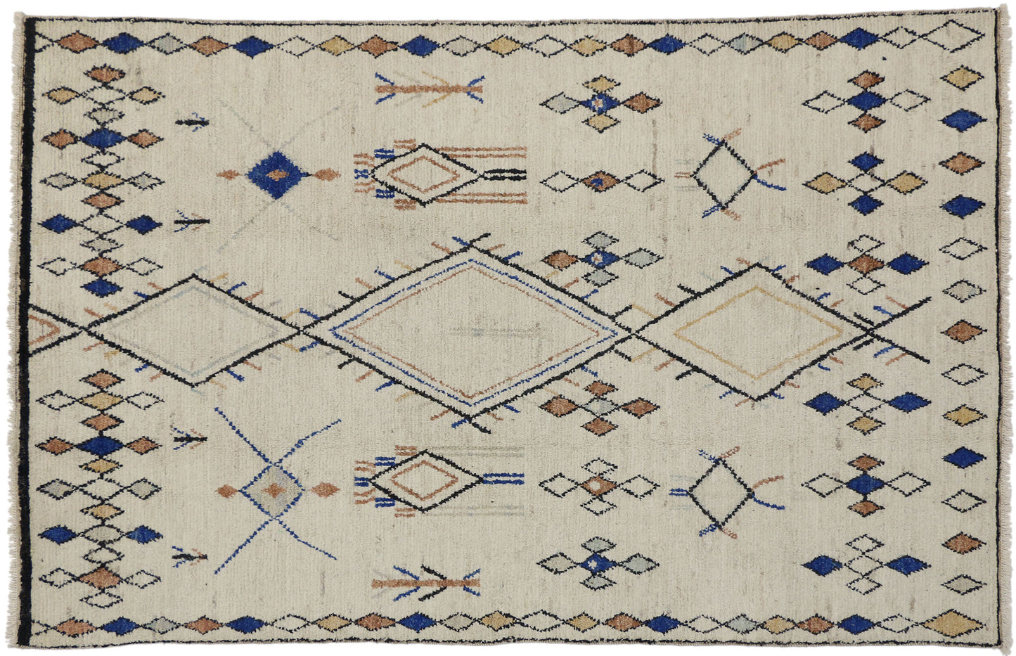 6 x 10 Contemporary Moroccan Rug 80204