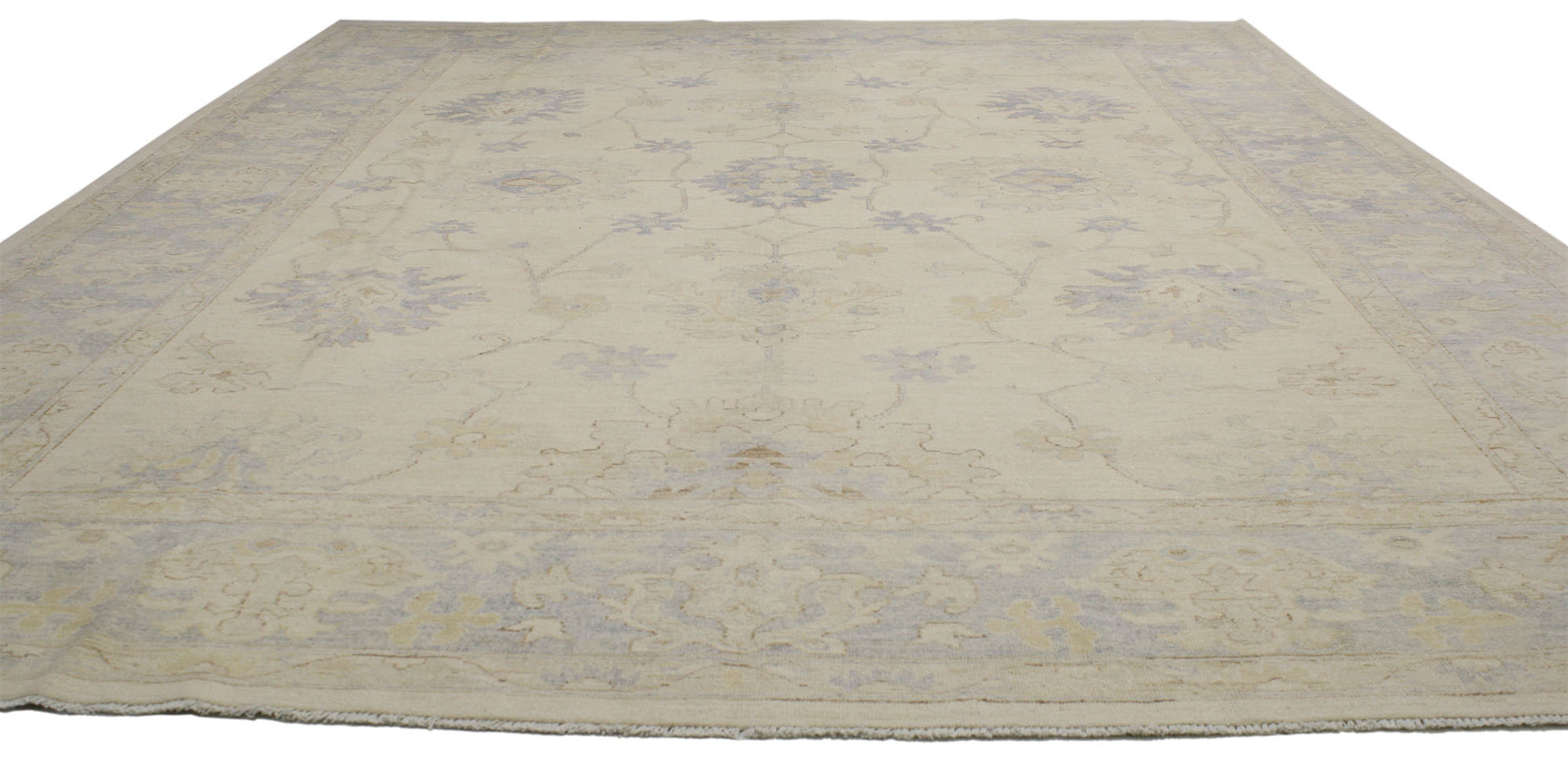 10 x 14 Modern Oushak Style Rug 80212