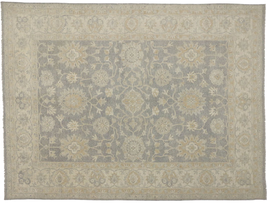 9 x 12 Transitional Oushak Rug 80213
