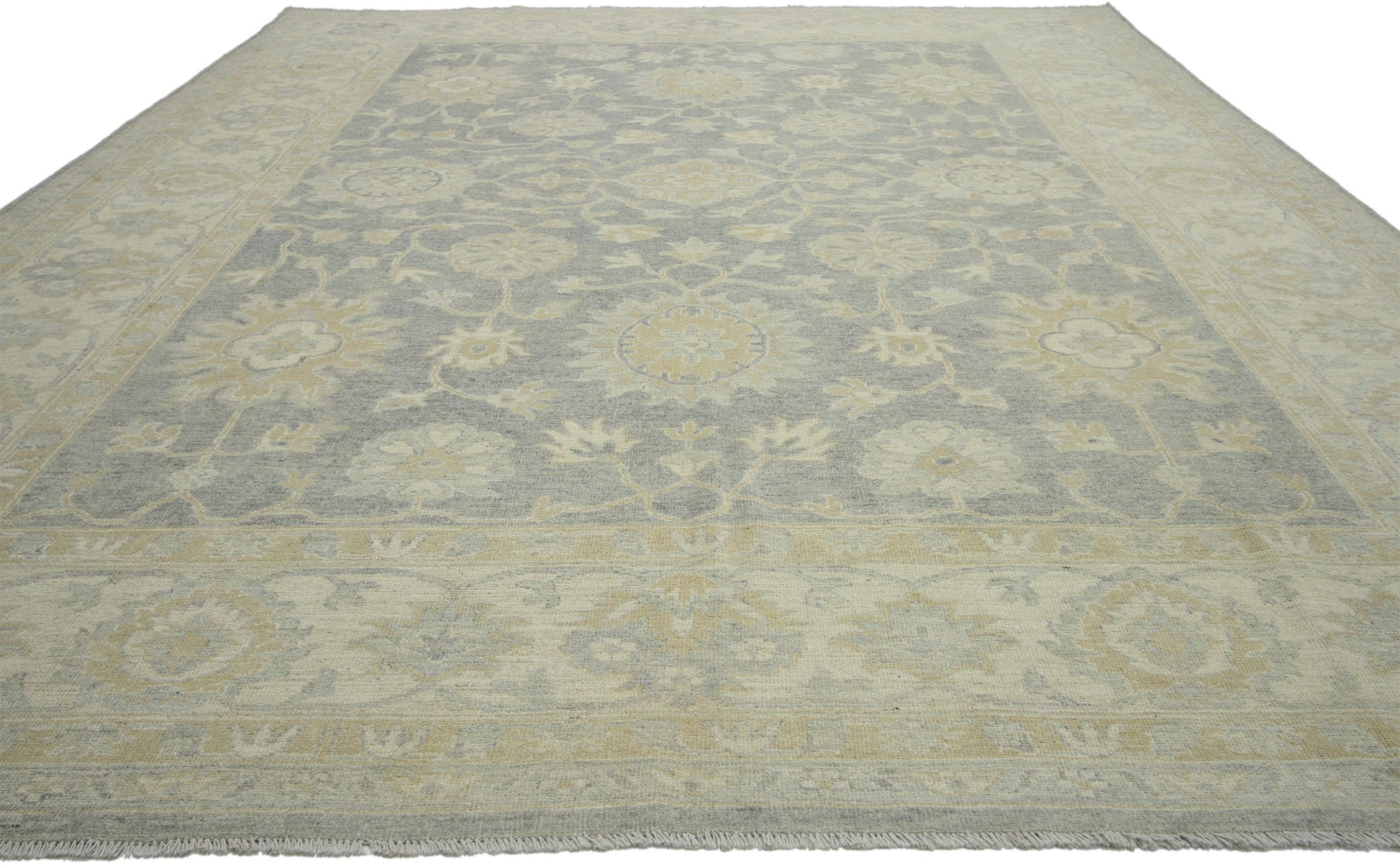9 x 12 Transitional Oushak Rug 80213