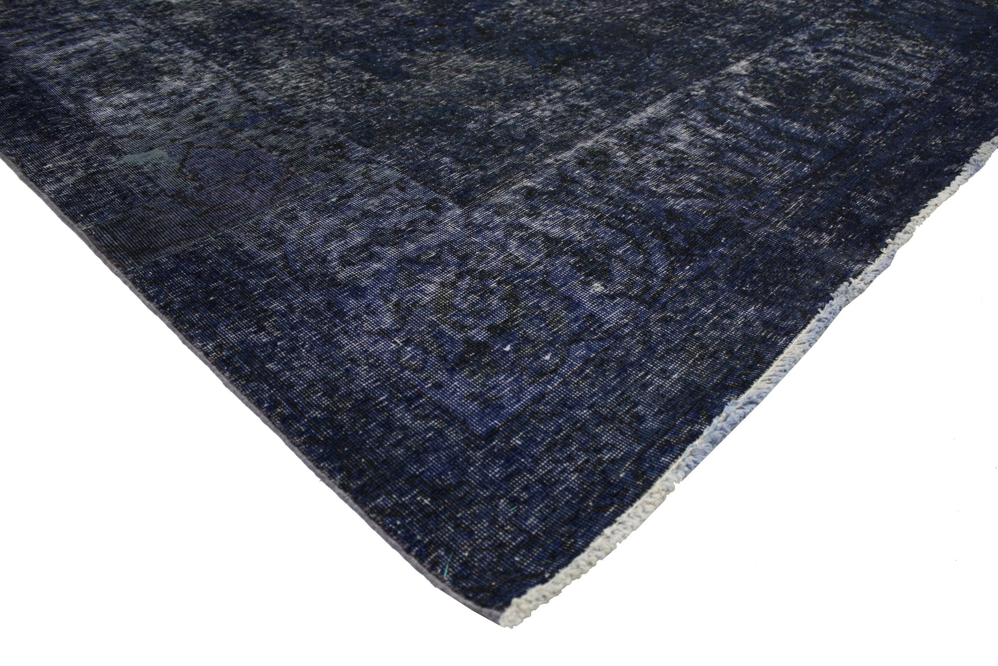 11 x 13 Vintage Overdyed Rug 80232