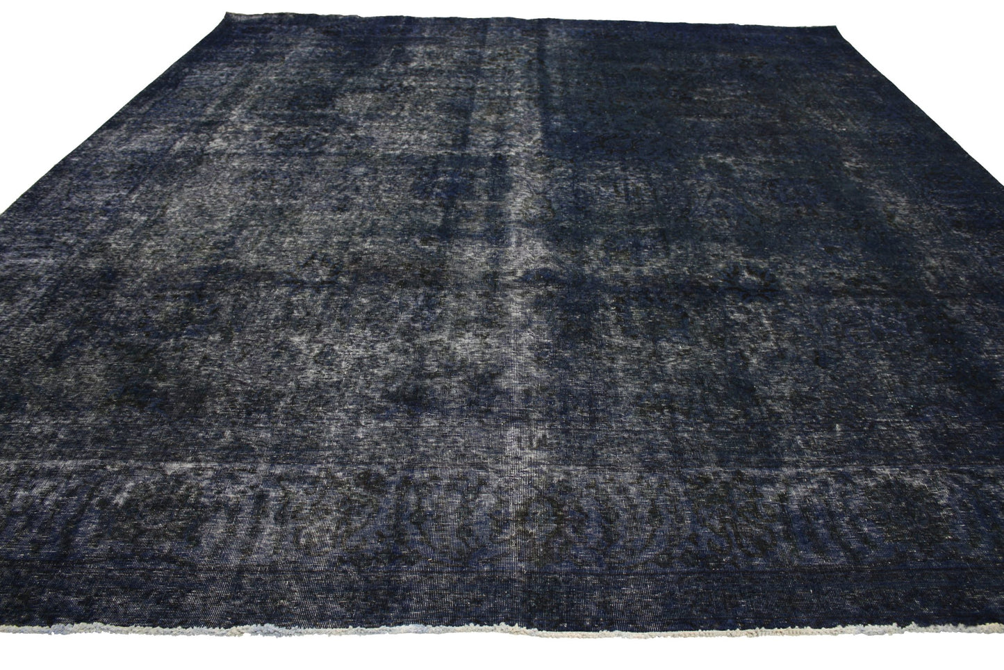 11 x 13 Vintage Overdyed Rug 80232