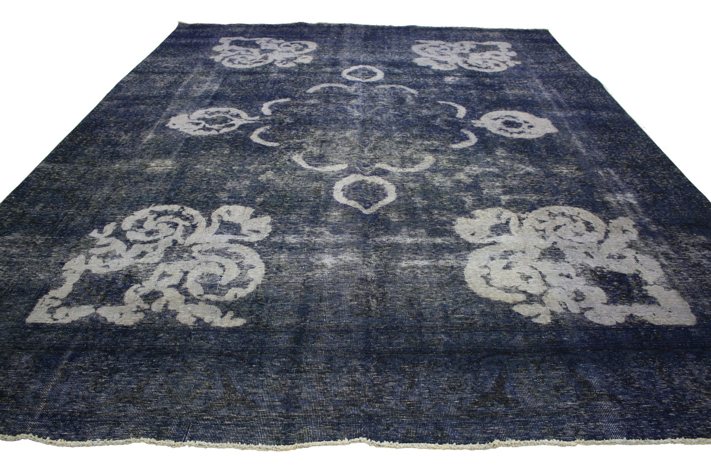 10 x 12 Vintage Overdyed Rug 80233