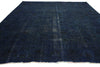 10 x 13 Vintage Overdyed Rug 80234