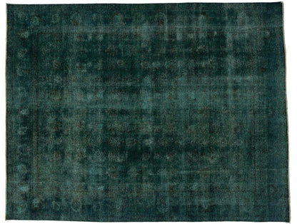 10 x 13 Vintage Overdyed Rug 80236