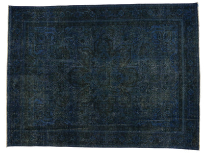 9 x 12 Vintage Overdyed Rug 80237