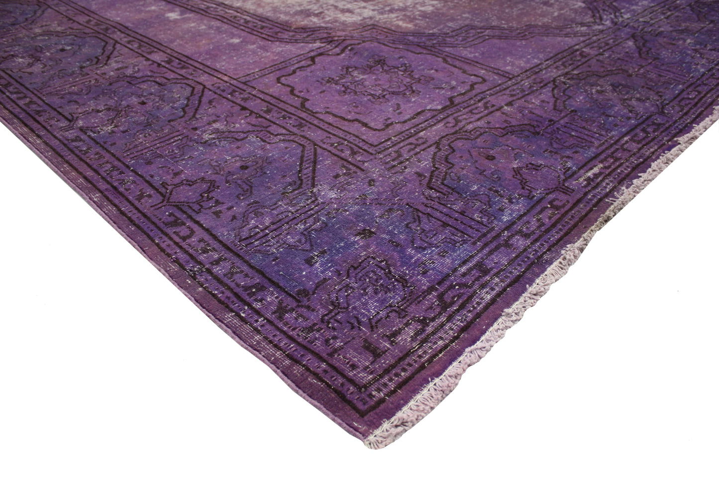 10 x 13 Overdyed Rug 80245