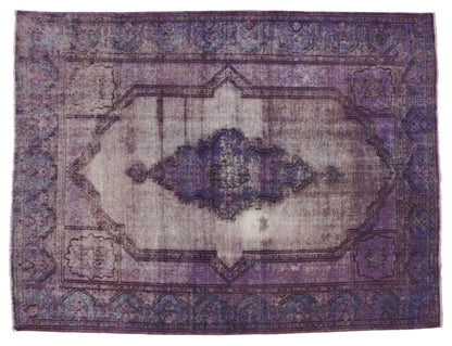 10 x 13 Overdyed Rug 80245