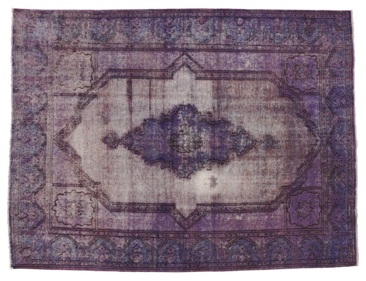 10 x 13 Overdyed Rug 80245