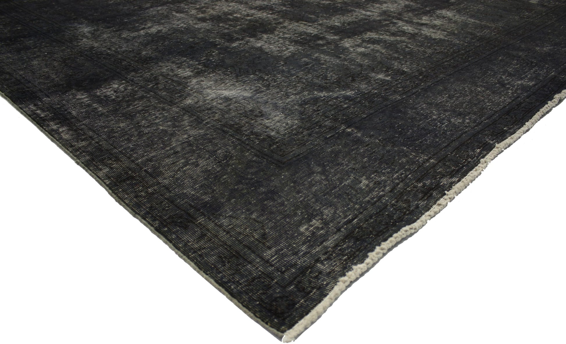 9 x 13 Vintage Overdyed Rug 80249