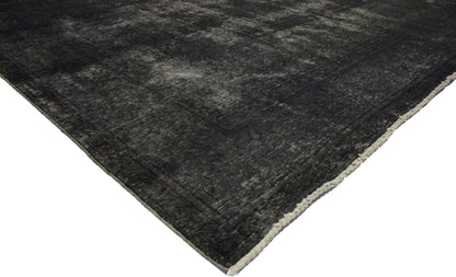 9 x 13 Vintage Overdyed Rug 80249