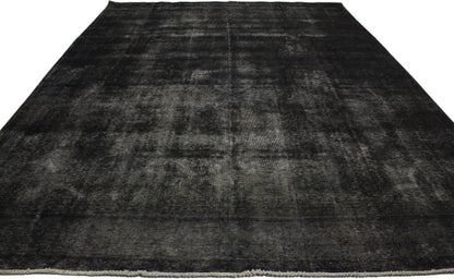 9 x 13 Vintage Overdyed Rug 80249
