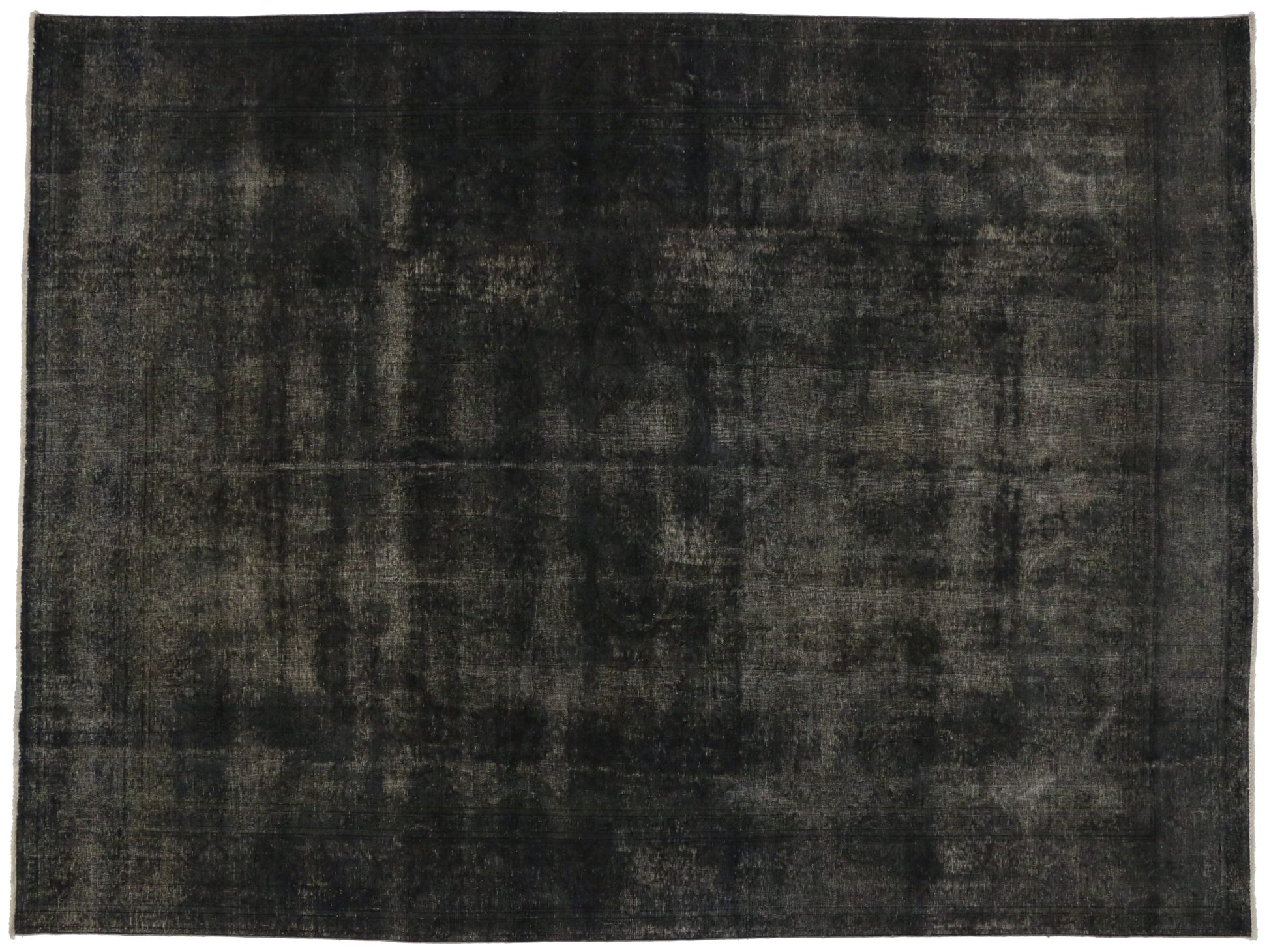9 x 13 Vintage Overdyed Rug 80249