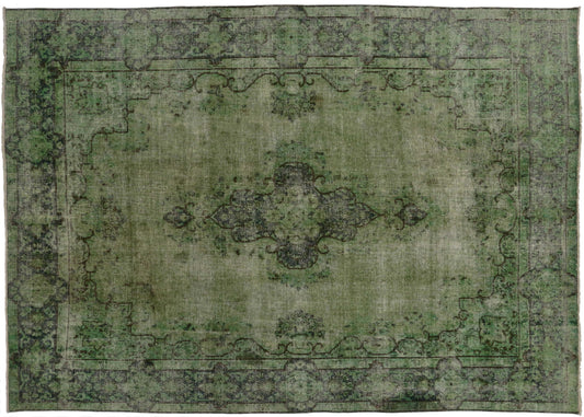 9 x 13 Vintage Overdyed Rug 80250