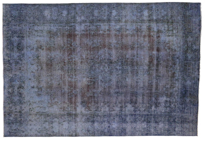 10 x 13 Vintage Overdyed Rug 80253