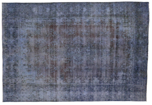 10 x 13 Vintage Overdyed Rug 80253