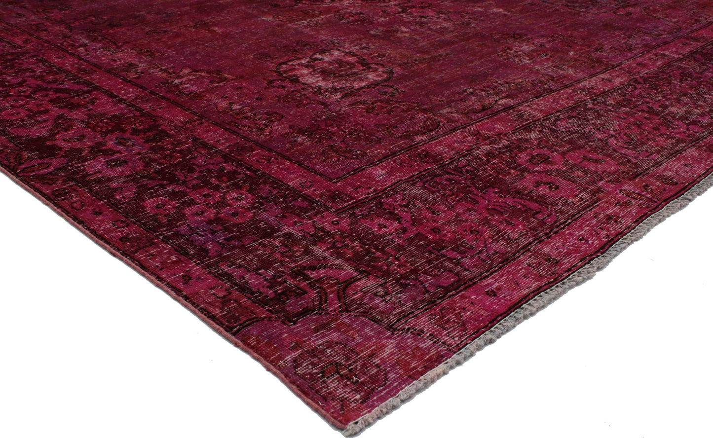 8 x 12 Vintage Overdyed Rug 80254