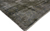 7 x 11 Vintage Brown Overdyed Rug 80255