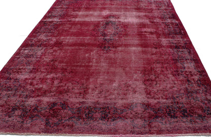 7 x 10 Vintage Overdyed Rug 80258
