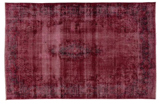 7 x 10 Vintage Overdyed Rug 80258