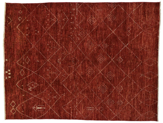 9 x 12 Contemporary Moroccan Rug 80261
