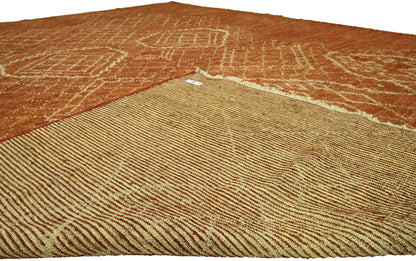 9 x 12 Contemporary Moroccan Rug 80263