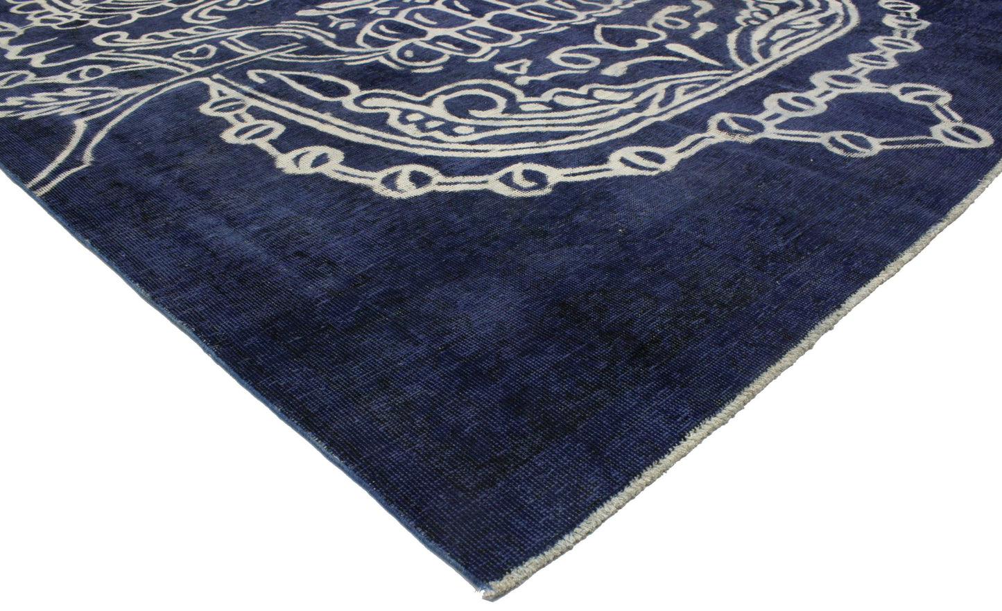 8 x 10 Vintage Overdyed Rug 80271