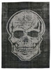 8 x 11 Vintage Overdyed Skull Rug 80277