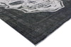 8 x 11 Vintage Overdyed Skull Rug 80277