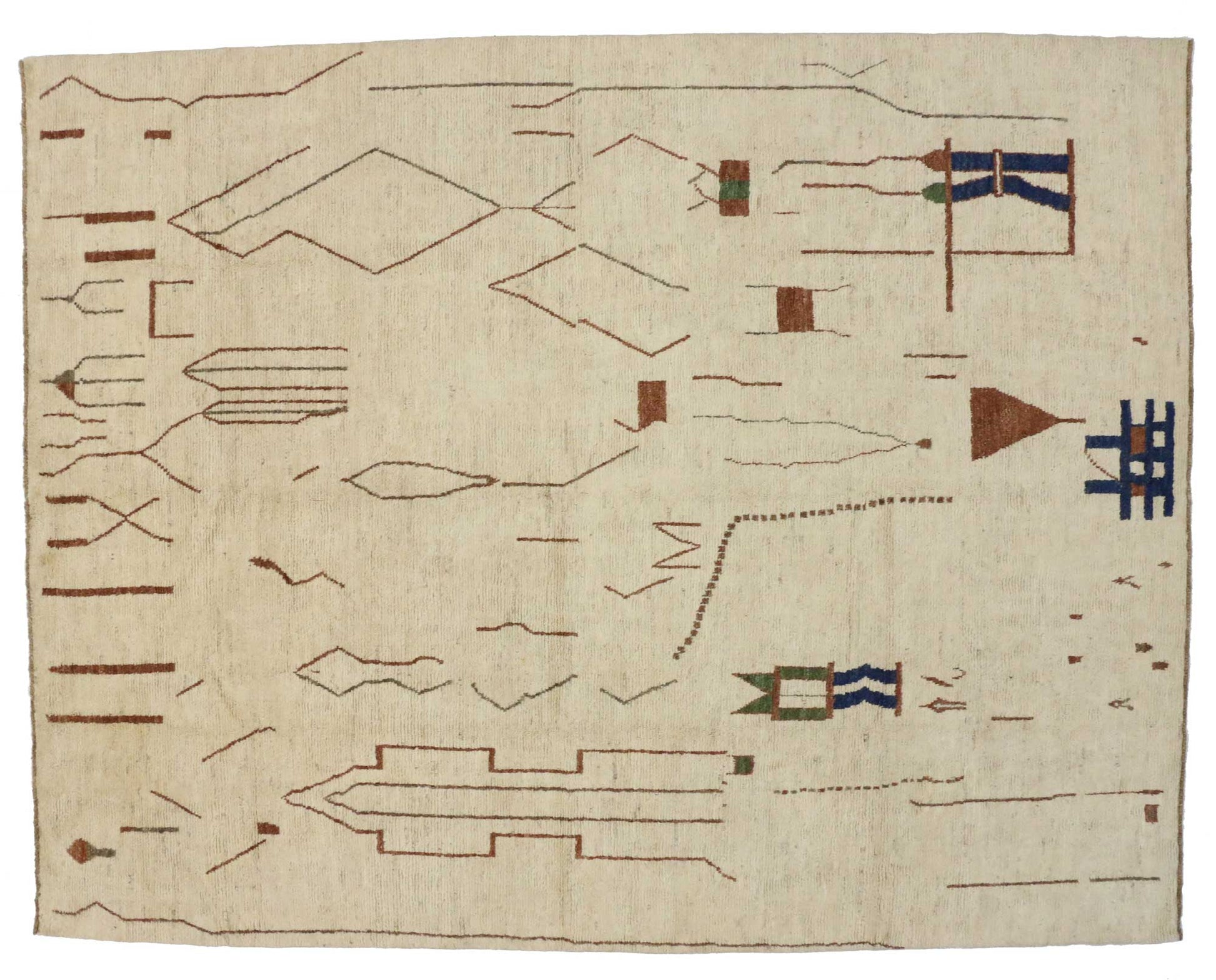 10 x 13 Moroccan Rug 80280