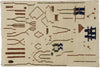 4 x 6 Contemporary Moroccan Rug 80284