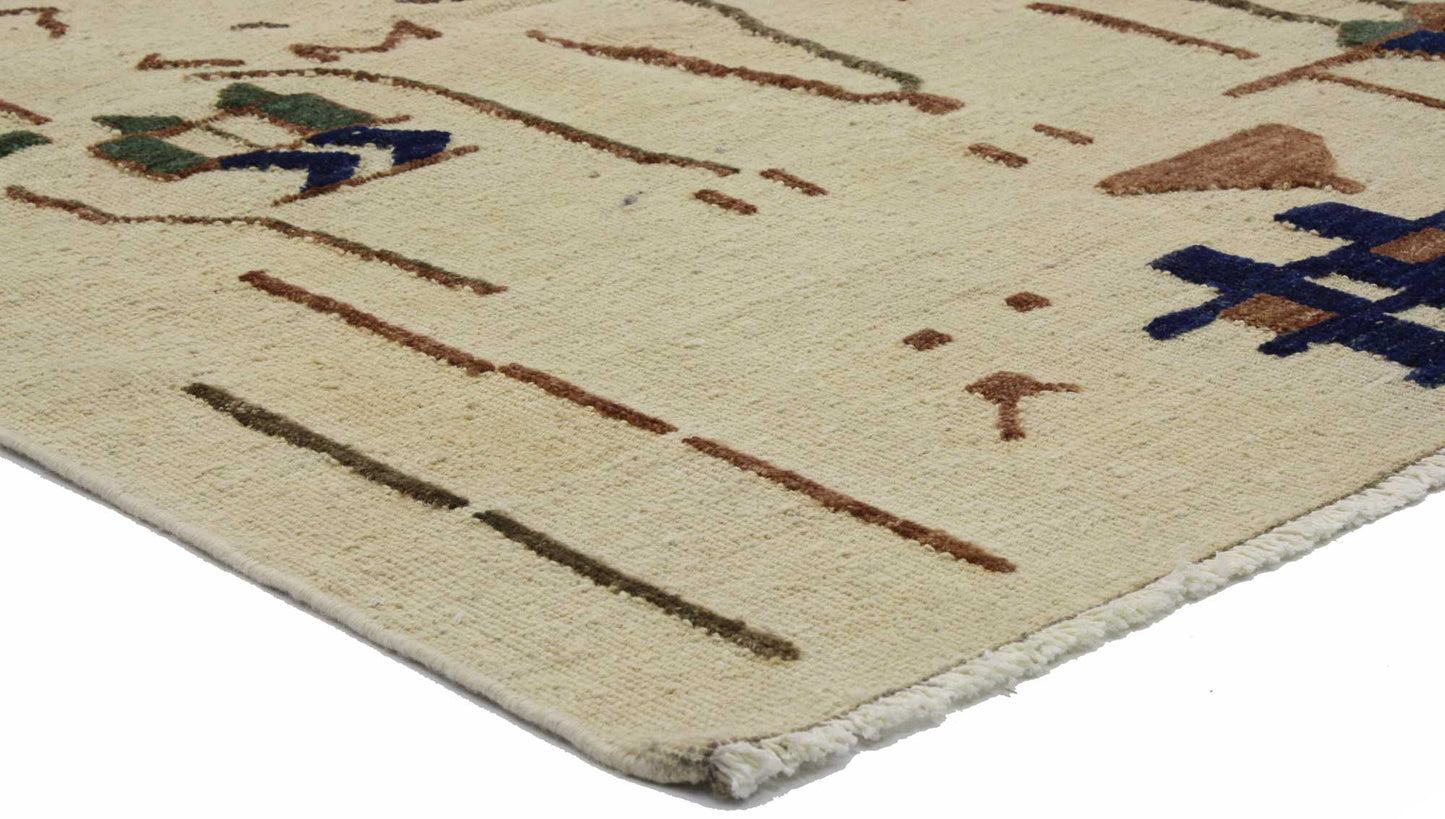 4 x 6 Contemporary Moroccan Rug 80284