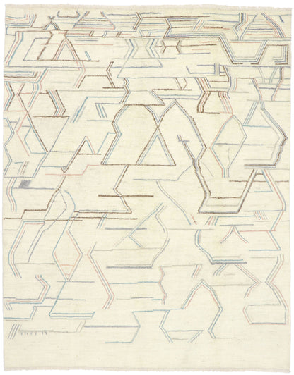 9 x 11 Contemporary Moroccan Rug 80287