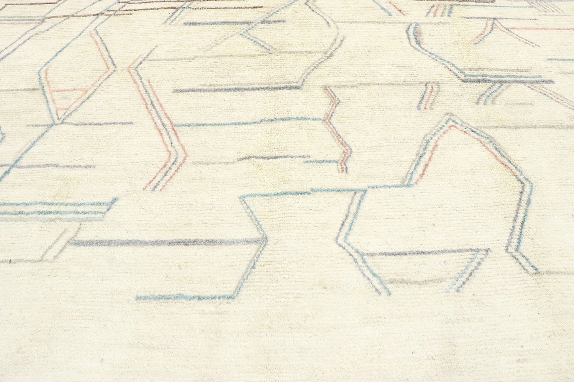 9 x 11 Contemporary Moroccan Rug 80287