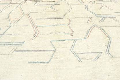 9 x 11 Contemporary Moroccan Rug 80287