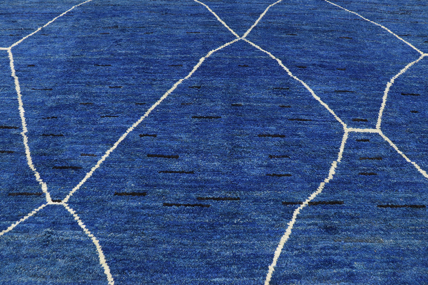 10 x 13 Contemporary Blue Moroccan Rug 80290