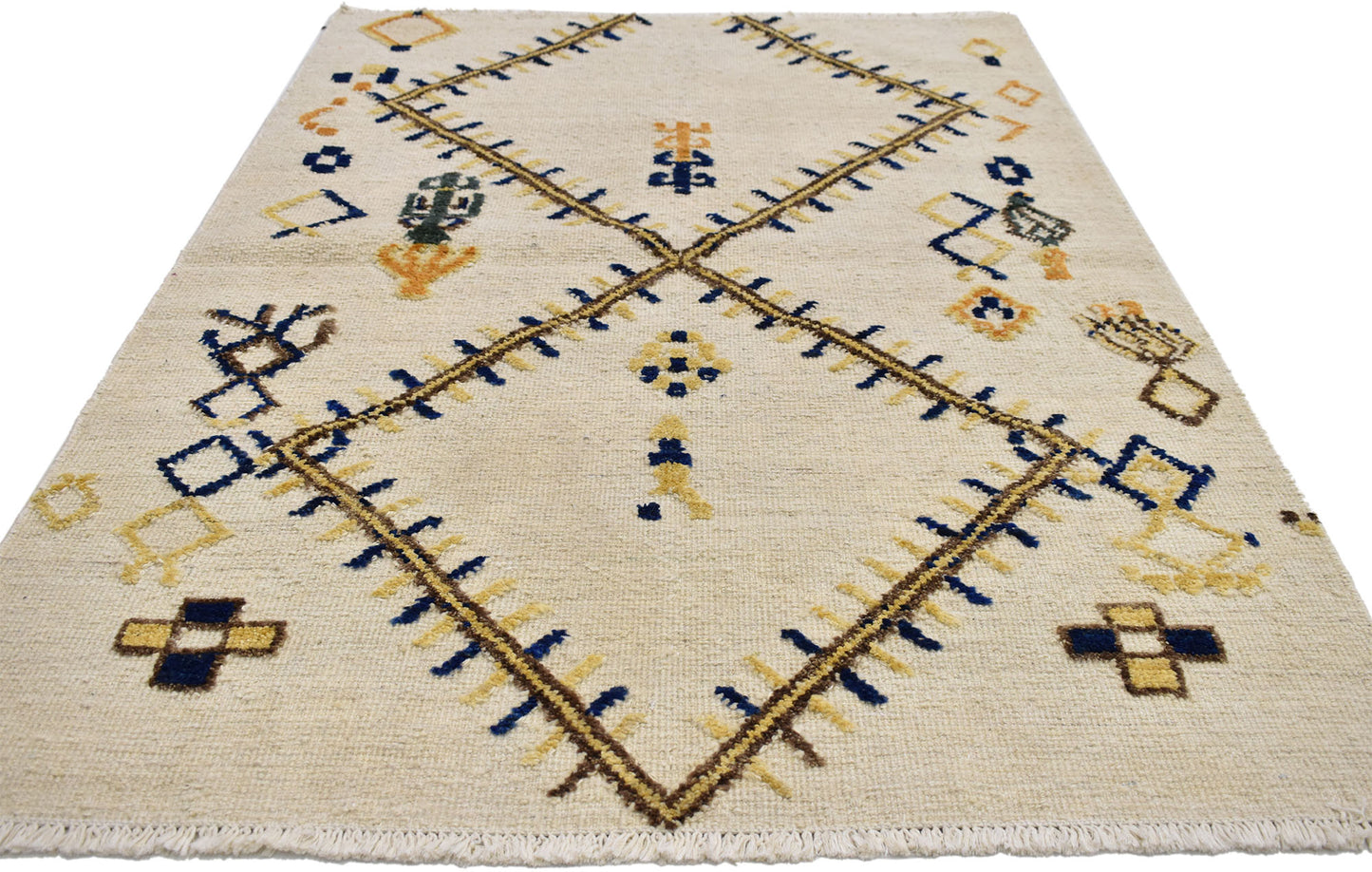 4 x 6 New Moroccan Rug 80300